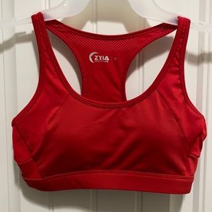 ZYIA mesh back sports bra